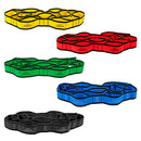 CanDo Multi-Grip Exerciser Plus, 6 Foot Exerciser, 9 Loops