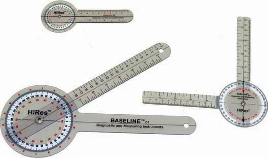 Baseline Plastic Goniometer