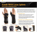 Corflex 8" Suede Wrist Lacer Splint